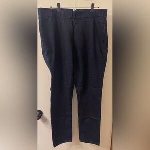 NYDJ Dark Wash Pull on Marilyn Straightt Leg Jegging Sz. 16 #82